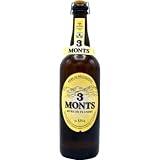 Brasserie Saint-Sylvestre - 3 Monts Cerveza Ale Francesa Dorado 8,5% Alcohol 75cl x 3 Unidades