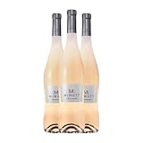Château Minuty M Côtes de Provence Joven 75 cl Vino rosado (Caja de 3 Botellas de 75 cl)