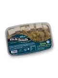 Gildas de anchoa y queso 15 unidades. Ría de Santoña: Aperitivo gourmet con anchoas del Cantábrico, queso semicurado, guindillas y aceitunas, en una bandeja ideal para compartir y disfrutar.(Pack 1)
