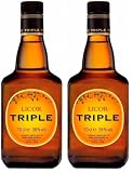 Triple Seco Licor - 700ml (Paquete de 2)