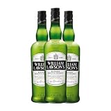 Whisky Blended William Lawson's Botella Misil 1 L (Caja de 3 Botella Misil de 1 L)