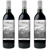 El Vínculo Crianza es un vino tinto español con 14.5% de alcohol, ideal para servir entre 14º y 16ºC, con sabor equilibrado y aroma intenso.| 3 botellas