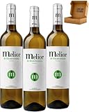 Melior Verdejo de Matarromera - Envío 24 H - Caja Regalo - Ribera del Duero - Cosecha Privada (3 x Botella 75 cl, Melior Verdejo)
