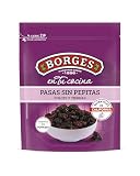 Borges En Tu Cocina - Pasas California Sin Pepitas, 150 g | Ideal para Repostería, Desayunos y Ensaladas, Fuente de Fibra, Potasio y Vitamina A y B3.