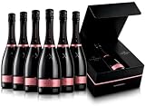 Sant'Orsola Prosecco DOC Rosè LX Brut Millesimato Vino Espumoso Italiano Seco - 6 Botellas X 750ml