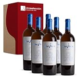 Emina Albariño 2023 Vino Blanco D.O. Rías Baixas 6 Botellas x 75 cl | Uvas del Condado do Tea y Val do Salnés | Vendimia Manual | 4 Meses sobre Lías | Sushi y Mariscos