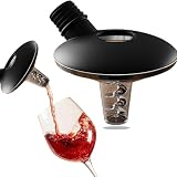 Oxytwister - Aireador de Vino, Antigoteo, Ideal para Amantes del Vino, Fácil Uso, Calidad Danesa: Ensamblado a Mano, Aireación Óptima, Mejora el Sabor del Vino, Experiencia Vinícola Superior
