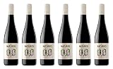 Natureo Syrah, Vino Tinto desalcoholizado - 6 botellas de 75 cl, Total: 4500 ml