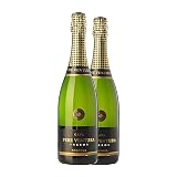 Pere Ventura Tresor Brut Nature Cava 75 cl Espumoso blanco (Caja de 2 Botellas de 75 cl)