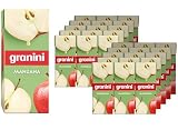 Granini - Zumo de Manzana - 10 Packs de 3 x 0,20L | Zumo de Manzana con un Contenido de Fruta del 100%. 30 Minibricks para llevar
