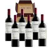 Vino Corimbo - x6 Botella Vino Tinto D.O. Ribera del duero x75 cl - Mejor Selección ENOVINOS
