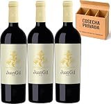 3 x Juan Gil Et. Amarilla - Envío 24H - Jumilla - Vino Regalo - Cosecha Privada (3 x Botella 75 cl, Etiqueta Amarilla)