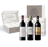Wein Geschenkset Rotwein Margaux AOP Zweitweine 3 Flaschen 3x0,75L