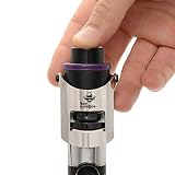 Bar Amigos® Champagne Pressure Stopper Purple Púrpura– De Cava Tapón de presión para botellas de champán y Espumosos Con la tecnología patentada Y Fecha Interruptor Recordatorio To Keep Your Bottle of Sparkling Wine Fresh – 3 años de Garantía de Satisfacción