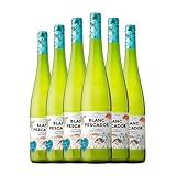 Perelada Blanc Pescador Catalunya Media Botella 37 cl Vino blanco (Caja de 6 Media Botella de 37 cl)