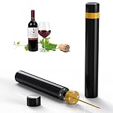 Quntis Sacacorchos Vino Profesional-Oro | Abrebotellas Vino Abrebotellas de Presión de Aire Abridor de Vino, Abridor de Acero Inoxidable, Bomba de Botella Regalo Mujer