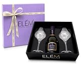 ELÈM Prosecco Valdobbiadene DOCG Superiore + 2 Copas Vino Espumoso Italiano - 1 Botella X 750ml