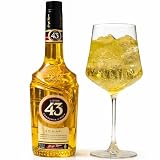 Licor 43 - Licor español | Botella 700 ml | Elaborado a partir de una receta aromática | Perfil dulce y especiado | 1 Botella 70cl