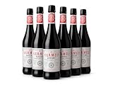 Pack 6 Botellas Vermut Lustau Rojo Premium – Vermouth Artesanal de Jerez – Aperitivo Gourmet con Botánicos y Especias – Emilio Lustau- MYSECRETWINE-