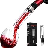 Aireador de Vino 13 cm, Vertedor Aireador Sin Goteo