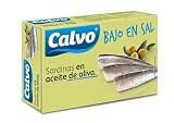 Calvo Sardinas en Aceite de Oliva Baja en Sal 120g