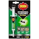 Orion - Jeringa Mata Hormigas Gel - Eficacia profesional - 10 g | Las saca de su escondite y elimina la colonia, potente atrayente alimentario, ideal para rincones y grietas.