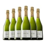 Codorníu Blanc de Blancs Prima Vides Brut Cava 75 cl Espumoso blanco (Caja de 6 Botellas de 75 cl)