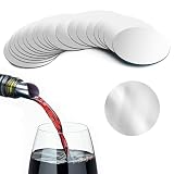 20 Piezas Vertedor de Vino,Discos Reutilizables,Vertidor De Vino Sin Goteo