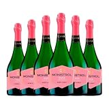 Marqués de Monistrol Rosé Brut Cava Reserva 75 cl Espumoso rosado (Caja de 6 Botellas de 75 cl)