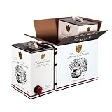 Luvit & Lumoè | Primitivo IGT Puglia | Vino tinto italiano | Bag in Box | 2 X 5 Litros = 13 botellas