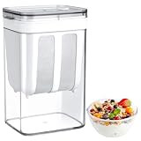 Erzekrim Colador de Yogur Separador de Suero con Tapa 1100 Ml