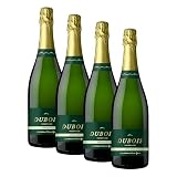 Dubois Vino Espumoso Semiseco - 750 ml (Paquete de 4)