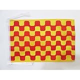 AZ FLAG Bandera Tarragona 45x30 cm De Tarragona Poliéster 100D Cuerdas