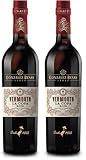 Vermouth La Copa Rojo - Notas de Clavo y Canela - D.O. Jerez - 750 ml (Paquete de 2)