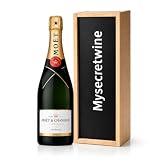 Moët & Chandon Champagne Impérial Brut, 750 ml -caja madera- Mysecretwine-