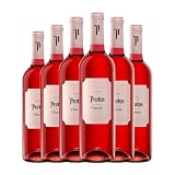 Protos Clarete Cigales 75 cl Vino rosado (Caja de 6 Botellas de 75 cl)