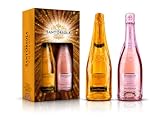 Sant'Orsola Prosecco DOC Extra Dry Millesimato + Prosecco DOC Rosè Vino Espumoso Italiano en caja de regalo - 2 Botellas X 750ml
