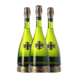 Segura Viudas Heredad Cava Reserva 75 cl Espumoso blanco (Caja de 3 Botellas de 75 cl)