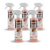 Rostio - Eliminador de óxido altamente eficaz para piedra, mármol, granito, hormigón, azulejos y terraza (juego de 5)