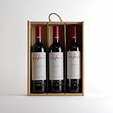 Emina Crianza Vino Tinto D.O. Ribera del Duero Pack 3x75 cl Caja Madera