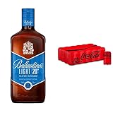 Ballantine's Light Bebida Espirituosa - 700ml & Coca-Cola Zero Azúcar, Pack 24 x 330ml