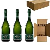 Cava Celler Kripta Franc Brut Reserva - Agustí Torelló Mata - Cava Premium, Método Tradicional, 12.5% Vol. Alcohol, Varietal de Macabeo, Xarel·lo, Parellada - Pack 3 Botellas
