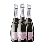 Lavernoya Lacrima Baccus Summum Rosé Brut Cava 75 cl Espumoso rosado (Caja de 3 Botellas de 75 cl)
