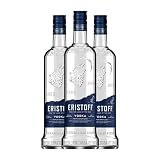 Vodka Eristoff Botella Misil 1 L (Caja de 3 Botella Misil de 1 L)
