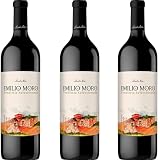 Emilio Moro - Vino Tinto Vendimia Seleccionada 2022 | Ribera del Duero | Crianza en roble francés | Fruta negra madura y regaliz | Tanino sedoso y estructurado | 100% Tempranillo | 3 Botellas 75cl