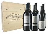 Lo Zoccolaio 2 Langhe Rosso Baccanera + 2 Barbera d'Alba Suculè + 2 Barolo DOCG - Vino Tinto Italiano en Estuche de Madera - 6 Botellas x 750 ml