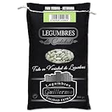 Guillermo | Alubia verdina - Saco 500 g. | Gourmet | Calidad Extra | Alubias para marisco | Textura mantecosa al paladar y piel muy fina