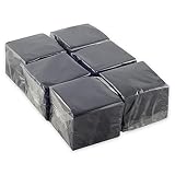 Hostelnovo - Pack de 600 Servilletas de Papel para Cóctel - Color Negro - 10 x 10 cm Plegadas y 20 x 20 cm Desplegadas - Papel Tissue con Micropunto