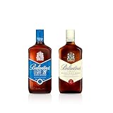 Ballantine’s Light Bebida Espirituosa - 700 ml & Ballantine's Finest Whisky Escocés de Mezcla, 700ml
