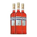 Licores Campari Biter Botella Misil 1 L (Caja de 3 Botella Misil de 1 L)